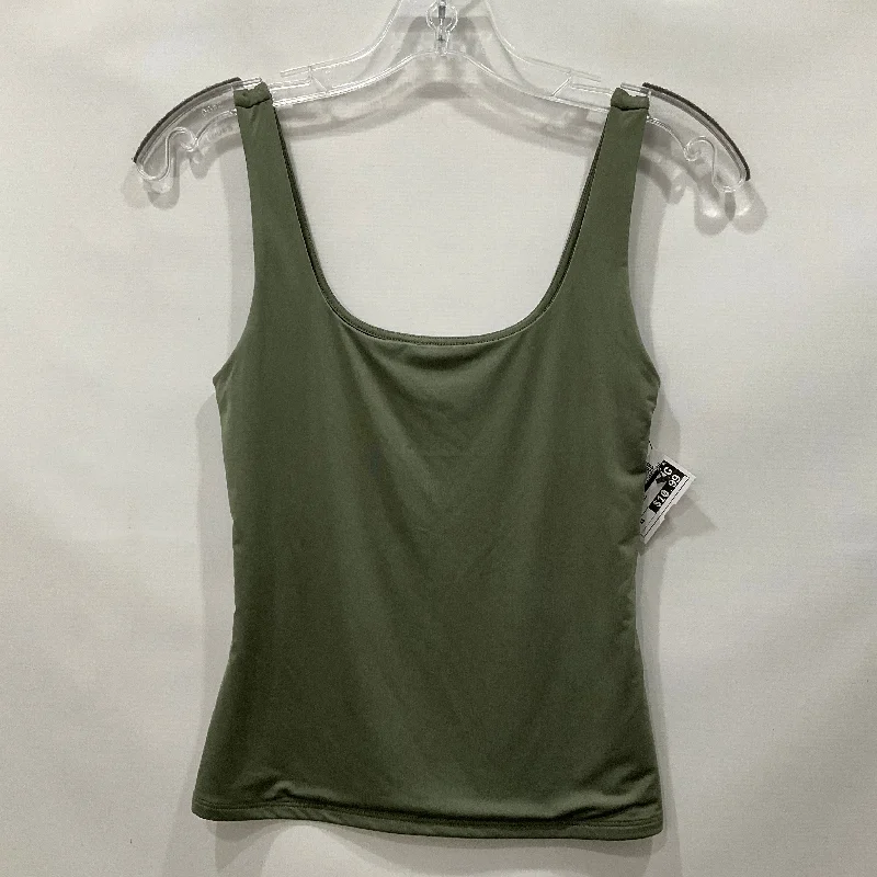 Green Top Sleeveless Express, Size Xs