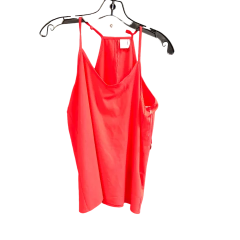 Red Top Sleeveless Paper Crane, Size L